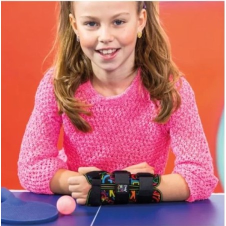 Polsiera steccata ambidestra pediatrica FGP per supporto e protezione del polso bambini Polsiera steccata ambidestra pediatrica FGP per supporto e protezione del polso bambini