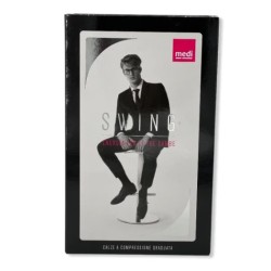 Gambaletto compressivo Medi per uomo nero 18 mmHg comfort e sostegno quotidiano