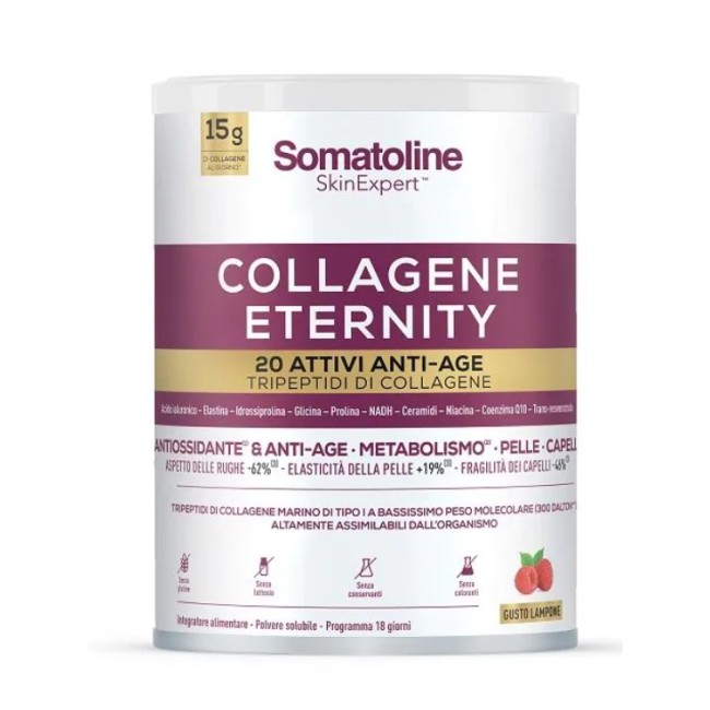Somatoline Collagene Eternity per la bellezza della pelle senza glutine e lattosio Somatoline Collagene Eternity per la bellezza della pelle senza glutine e lattosio