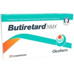Dicofarm Butiretard NMX 20 compresse per il benessere intestinale senza glutine e lattosio