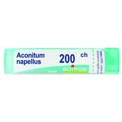 Boiron Aconitum Napellus 200CH granuli omeopatici tubo da 4g per trattamento stati acuti