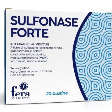 Sulfonase Forte integratore alimentare in bustine per il benessere delle vie respiratorie Sulfonase Forte integratore alimentare in bustine per il benessere delle vie respiratorie