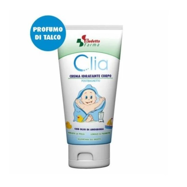 Budetta Farma Clia Crema Corpo Baby Post Bagno 200ml per pelle delicata neonati e bambini Budetta Farma Clia Crema Corpo Baby Post Bagno 200ml per pelle delicata neonati e bambini