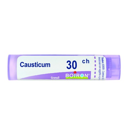 Boiron Causticum 30CH granuli omeopatici 4g per trattamento verruche piane Boiron Causticum 30CH granuli omeopatici 4g per trattamento verruche piane