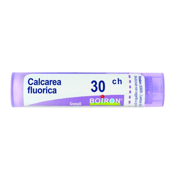 Boiron Calcarea Fluorica 30CH - Tubo granuli omeopatici 4g per tessuto connettivo e articolazioni Boiron Calcarea Fluorica 30CH - Tubo granuli omeopatici 4g per tessuto connettivo e articolazioni