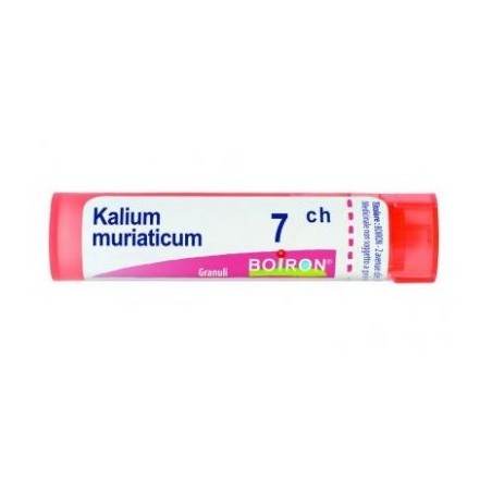 Kalium Muriaticum Boiron 7CH granuli omeopatici per il benessere naturale Kalium Muriaticum Boiron 7CH granuli omeopatici per il benessere naturale