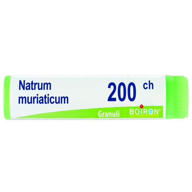Boiron Natrum Muriaticum 200CH tubo monodose granuli omeopatici 1g per trattamenti costituzionali Boiron Natrum Muriaticum 200CH tubo monodose granuli omeopatici 1g per trattamenti costituzionali