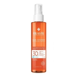Rilastil Olio Dermatologico SPF30 protezione solare corpo per pelle sensibile e delicata