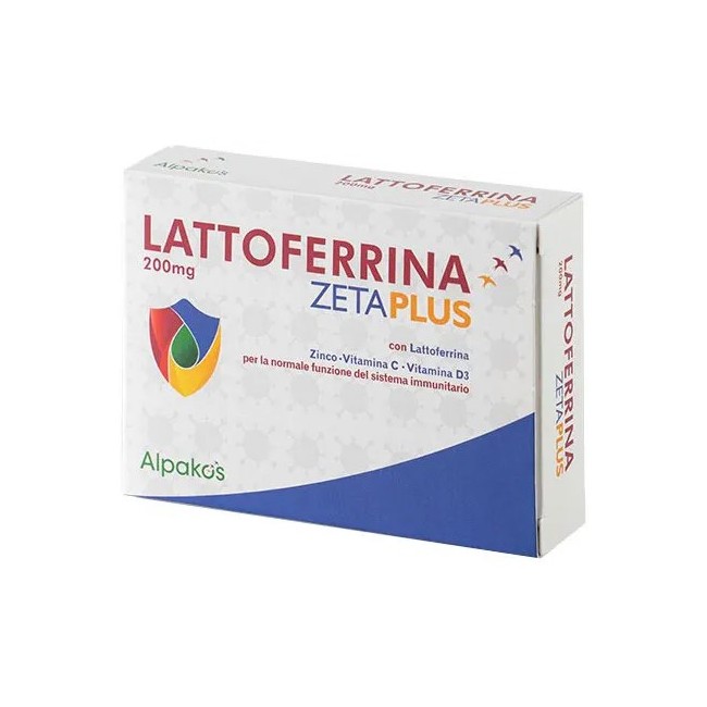 Alpakos Lattoferrina Zeta Plus 20 Compresse - Integratore per le difese immunitarie
