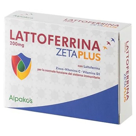 Alpakos Lattoferrina Zeta Plus 20 Compresse - Integratore per le difese immunitarie