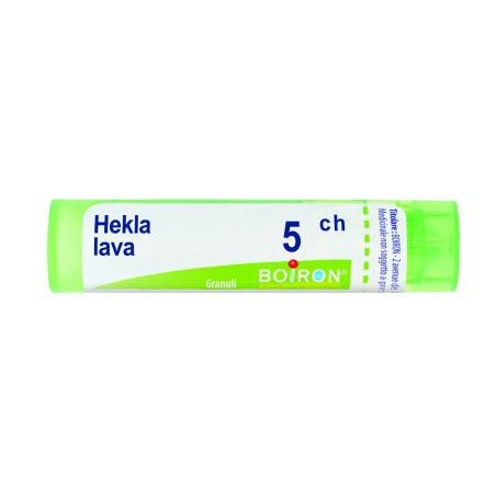 Boiron Hekla Lava 5 CH Granuli Omeopatici - Tubo da 4 grammi per disturbi osteoarticolari Boiron Hekla Lava 5 CH Granuli Omeopatici - Tubo da 4 grammi per disturbi osteoarticolari