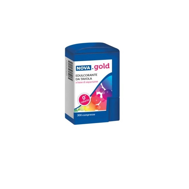 Nova Gold Edulcorante da Tavola - Dispenser 300 Compresse Senza Calorie