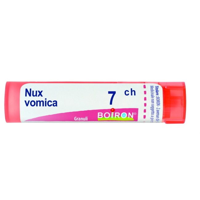 Boiron Nux Vomica 7CH granuli omeopatici per il benessere digestivo e il rilassamento naturale Boiron Nux Vomica 7CH granuli omeopatici per il benessere digestivo e il rilassamento naturale