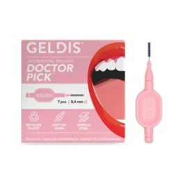 GELDIS Doctor Pick scovolini interdentali 0,4mm confezione da 7 pezzi per igiene orale