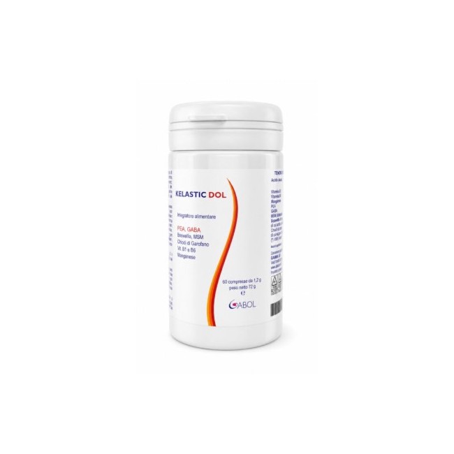 GABOL Kelastic Dol 60 compresse - Integratore per ossa e articolazioni GABOL Kelastic Dol 60 compresse - Integratore per ossa e articolazioni