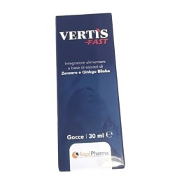 VERTIS FAST Gocce 30ml - Integratore naturale per benessere mentale e rilassamento