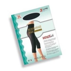 Tutore post-liposuzione Solidea Wendy Midi nero taglia 4XL per recupero ottimale