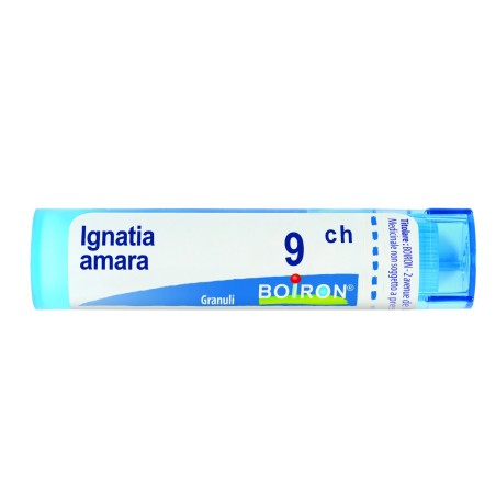 Ignatia Amara 9CH Boiron - Tubo granuli omeopatici 4g per ansia e stress emotivo Ignatia Amara 9CH Boiron - Tubo granuli omeopatici 4g per ansia e stress emotivo