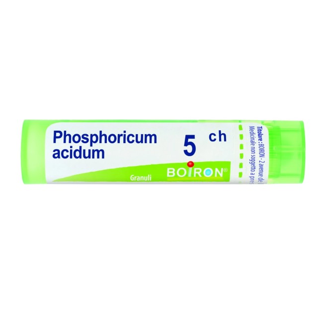 Boiron Phosphoricum Acidum 5CH tubo granuli omeopatici 80gr per stanchezza e affaticamento