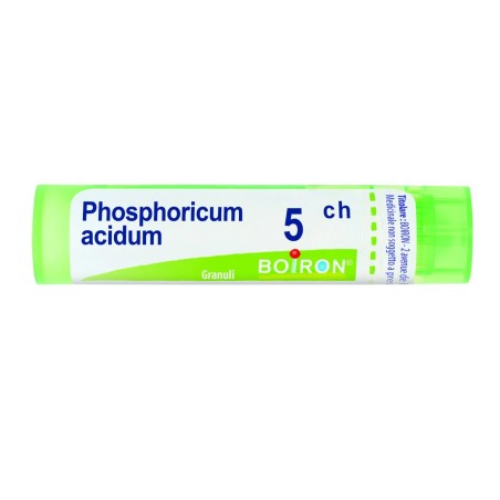 Boiron Phosphoricum Acidum 5CH tubo granuli omeopatici 80gr per stanchezza e affaticamento