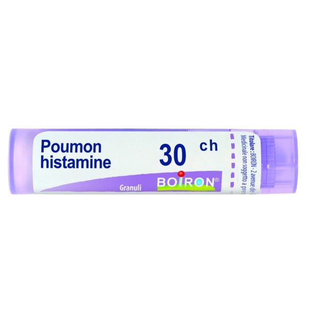 Boiron Poumon Histamine 30 CH Granuli Omeopatici - Tubo dose 4g per disturbi respiratori