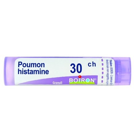 Boiron Poumon Histamine 30 CH Granuli Omeopatici - Tubo dose 4g per disturbi respiratori