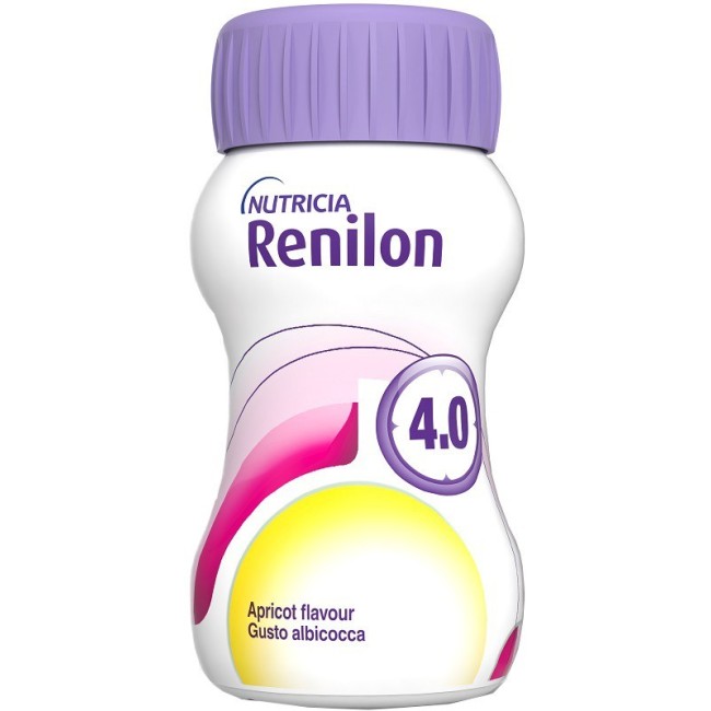 Renilon 4.0 Albicocca integratore ipercalorico proteico 4 bottiglie da 125ml Danone Renilon 4.0 Albicocca integratore ipercalorico proteico 4 bottiglie da 125ml Danone