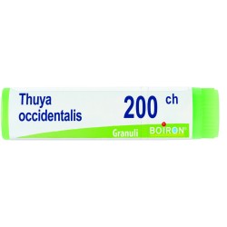 Boiron Thuya Occidentalis 200 CH Globuli Omeopatici - Tubetto monodose da 1 grammo