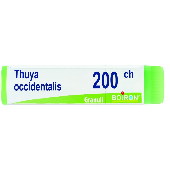 Boiron Thuya Occidentalis 200 CH Globuli Omeopatici - Tubetto monodose da 1 grammo Boiron Thuya Occidentalis 200 CH Globuli Omeopatici - Tubetto monodose da 1 grammo