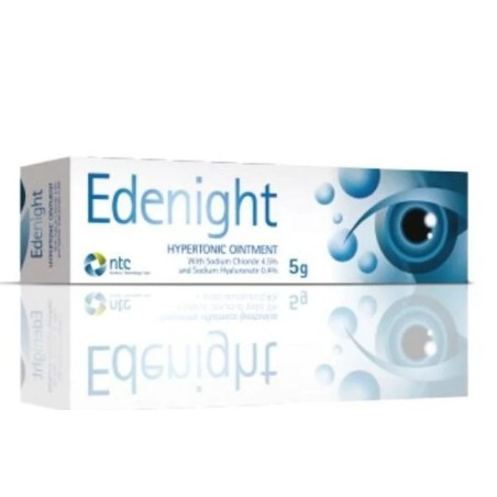 Edenight Unguento Ipertonico con Acido Ialuronico per il trattamento dell'edema palpebrale 5g Edenight Unguento Ipertonico con Acido Ialuronico per il trattamento dell'edema palpebrale 5g