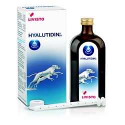 Trei Hyalutidin DC - Integratore per articolazioni e ossa dei cani, flacone 125 ml