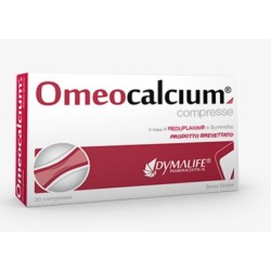 Dymalife Pharmaceutical Omeocalcium - Integratore omeopatico per ossa e denti, 30 compresse