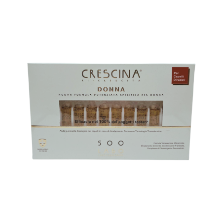 20 Fiale per contrastare la caduta dei capelli femminili Crescina Ri-Crescita Donna 200 20 Fiale per contrastare la caduta dei capelli femminili Crescina Ri-Crescita Donna 200