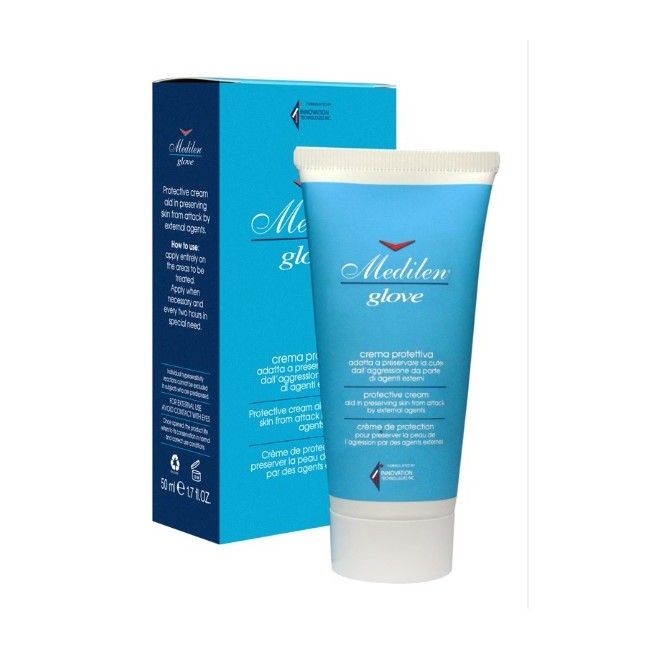 MEDILEN Glove Crema protettiva e idratante per le mani 50ml contro secchezza e screpolature MEDILEN Glove Crema protettiva e idratante per le mani 50ml contro secchezza e screpolature