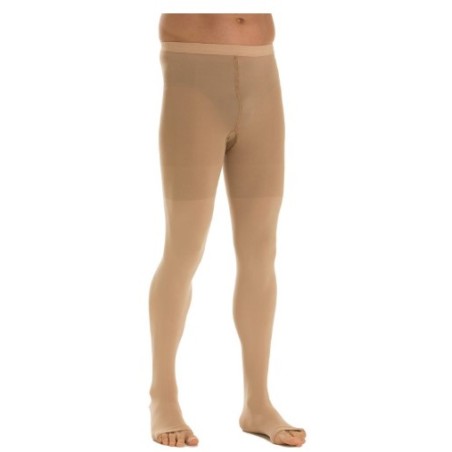 Collant a compressione graduata Gloriamed Cotton 262 Evo uomo lungo beige taglia Large Collant a compressione graduata Gloriamed Cotton 262 Evo uomo lungo beige taglia Large