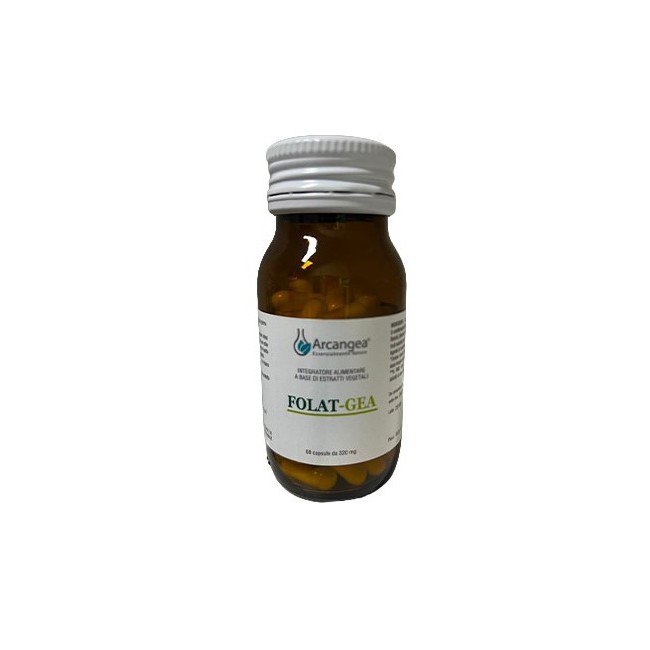 Arcangea Folat-gea integratore di acido folico 60 capsule da 320 mg per gravidanza e benessere