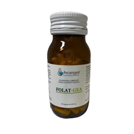 Arcangea Folat-gea integratore di acido folico 60 capsule da 320 mg per gravidanza e benessere