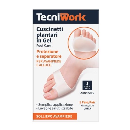 Protezione Avampiede e Alluce in Gel Tecniwork - Tutore protettivo per piedi