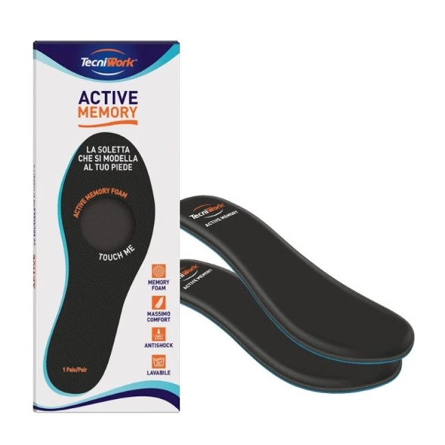 Soletta Tecniwork Active Memory 35 comfort e supporto per i tuoi piedi Soletta Tecniwork Active Memory 35 comfort e supporto per i tuoi piedi
