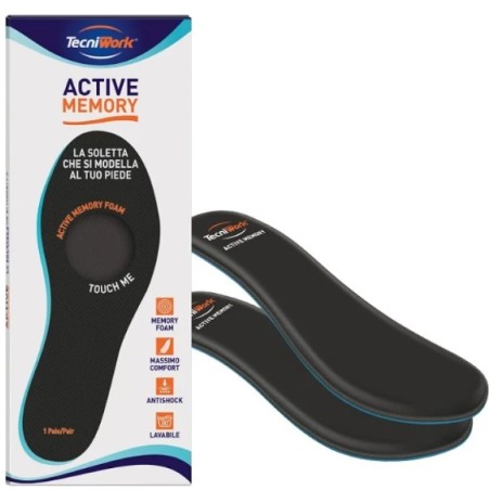 Soletta Tecniwork Active Memory 35 comfort e supporto per i tuoi piedi Soletta Tecniwork Active Memory 35 comfort e supporto per i tuoi piedi