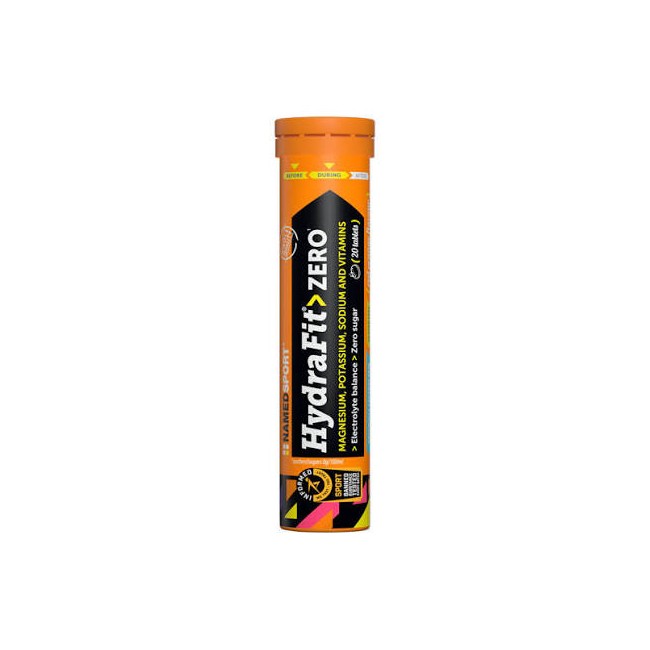 Named Hydrafit Zero Tabs integratore di sali minerali 20 compresse effervescenti senza zucchero Named Hydrafit Zero Tabs integratore di sali minerali 20 compresse effervescenti senza zucchero