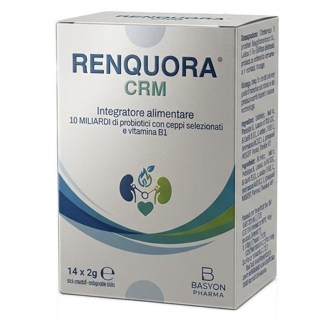Renquora Crm integratore in stickpack senza glutine e lattosio per il benessere quotidiano Renquora Crm integratore in stickpack senza glutine e lattosio per il benessere quotidiano