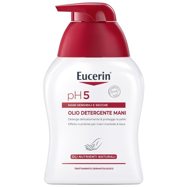 Eucerin Ph5 Olio Detergente Mani per una pulizia delicata e protezione quotidiana della pelle