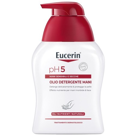Eucerin Ph5 Olio Detergente Mani per una pulizia delicata e protezione quotidiana della pelle