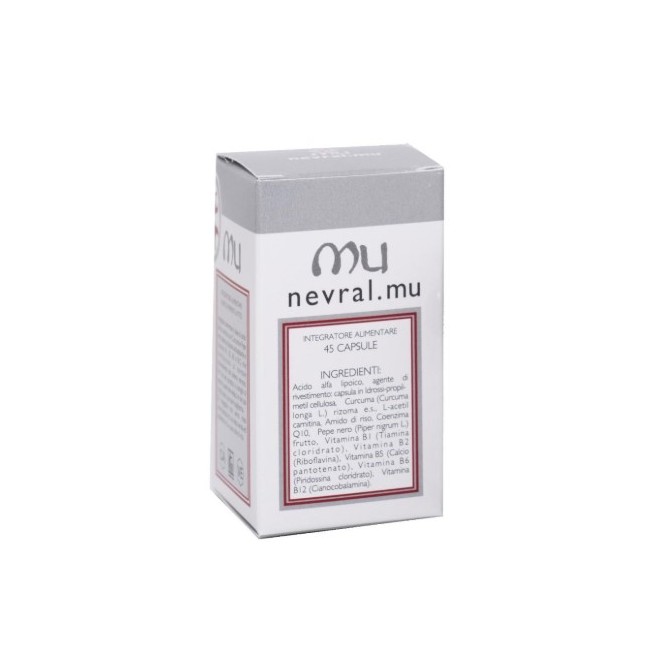 Nevral Mu 45 Capsule - Rimedio omeopatico per il benessere del sistema nervoso Nevral Mu 45 Capsule - Rimedio omeopatico per il benessere del sistema nervoso