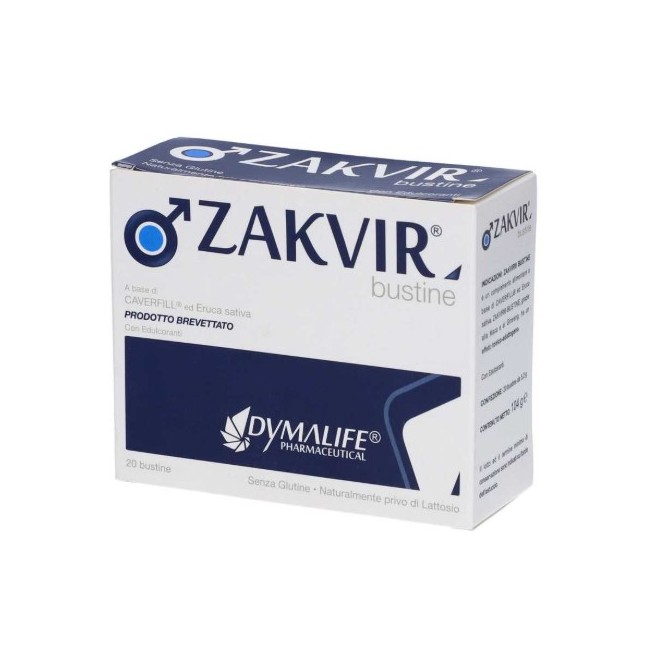 Dymalife Pharmaceutical Zakvir - Integratore alimentare in bustine per le difese immunitarie Dymalife Pharmaceutical Zakvir - Integratore alimentare in bustine per le difese immunitarie