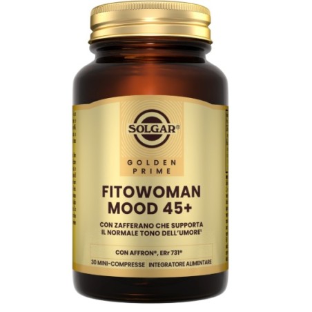 Solgar Fitowoman Mood 45+ integratore per benessere emotivo donna in menopausa 30 mini compresse Solgar Fitowoman Mood 45+ integratore per benessere emotivo donna in menopausa 30 mini compresse