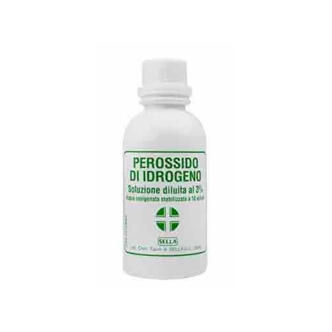Acqua Ossigenata 10 Volumi 100ml - Soluzione disinfettante per uso esterno su ferite e cute