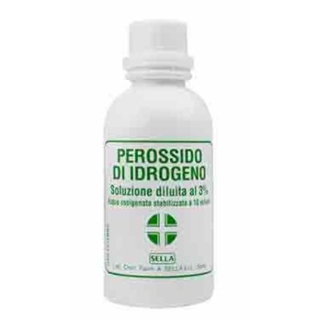 Acqua Ossigenata 10 Volumi 100ml - Soluzione disinfettante per uso esterno su ferite e cute