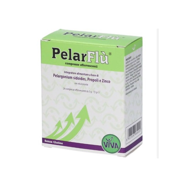 Tuscofarm Unipersonale Pelarflu' 24 Compresse Effervescenti